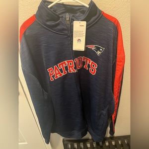 Brand new Patriots fleece zip up jacket
